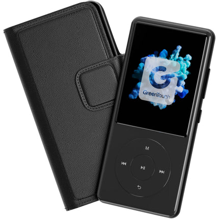 GreenTouch SIX Reproductor MP3 32GB con Pantalla Bluetooth Negro