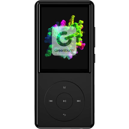 GreenTouch SIX Reproductor MP3 32GB con Pantalla Bluetooth Negro