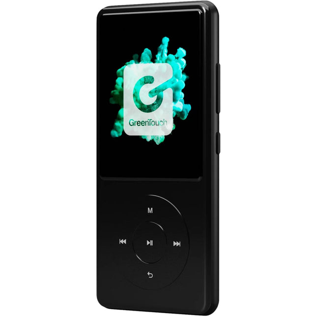 GreenTouch SIX Reproductor MP3 64GB Negro Bluetooth Pantalla Color