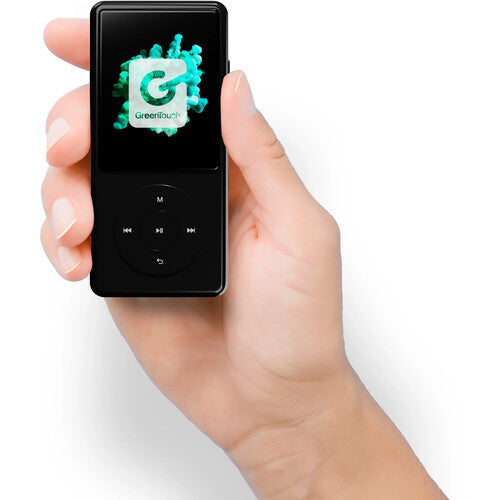 GreenTouch SIX Reproductor MP3 64GB Blanco con Bluetooth y Pantalla Color