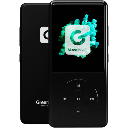 GreenTouch SIX Reproductor MP3 64GB Negro Bluetooth Pantalla Color