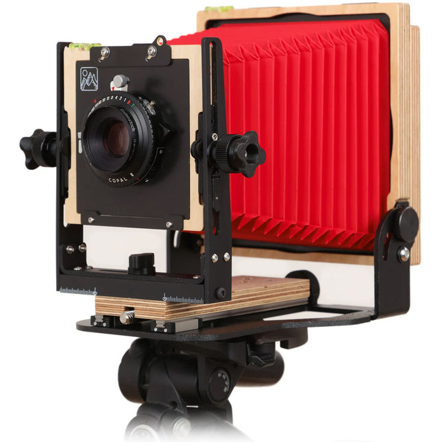 Intrepid Camera 4 x 5 Cámara de Visión ligera con extensión 11.8 pulgadas