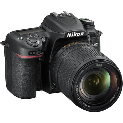 Nikon D7500 Cámara Réflex con Sensor 20.9MP Pantalla Táctil 3.2" y Lente 18-140mm