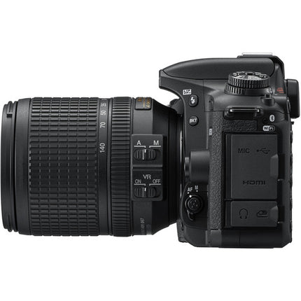 Nikon D7500 Cámara Réflex con Sensor 20.9MP Pantalla Táctil 3.2" y Lente 18-140mm