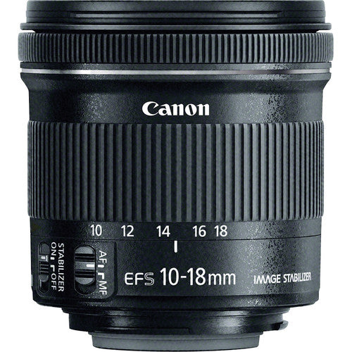 Canon EF-S 10-18mm f 4.5-5.6 IS STM Objetivo para APS-C con Estabilizador Óptico