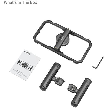 SmallRig Kit de Video para Smartphone Quick Basic Edition con Soporte SSD 2 en 1 MagSafe y Filtro ND Variable