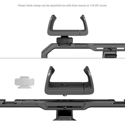 SmallRig Kit de Video Quick Pro para Smartphones 2.5-3.5" con Luz Bi-color y Micrófono