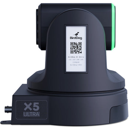 BirdDog X5 Ultra Cámara PTZ con Zoom Óptico 20x UHD 4K60 y Control Remoto