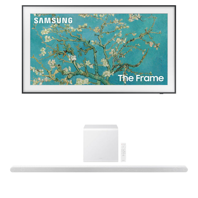 Samsung The Frame 32" Smart TV QLED Full HD HDR y Soundbar HW-S801D 3.1.2 canales Dolby Atmos