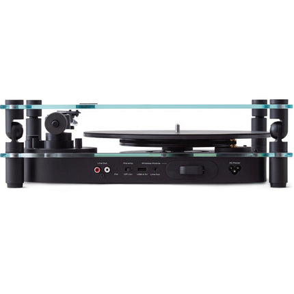 Transparent TT-B Tocadiscos Manual 2 Velocidades Bluetooth Ortofon OM 5E