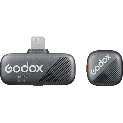 Godox Cube-S Sistema de Micrófono Inalámbrico con Conector Lightning 10h Batería 300 m Alcance