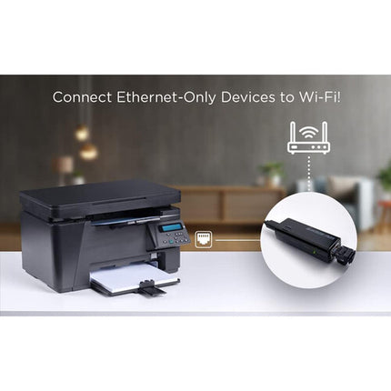 IOGEAR Ethernet-2-WiFi Adaptador Inalámbrico Universal 300 Mbps USB