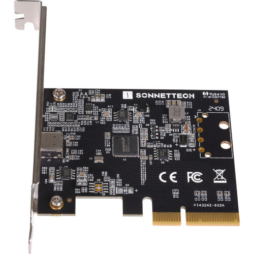 Sonnet Allegro Max Tarjeta PCIe USB-C 3.2 Gen 2x2 20 Gb/s 15W Power