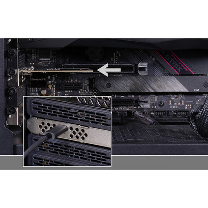 Sonnet Allegro Max Tarjeta PCIe USB-C 3.2 Gen 2x2 20 Gb/s 15W Power