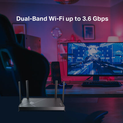 TP-Link Archer BE230 BE3600 Router Inalámbrico Dual-Banda Wi-Fi 7 3570 Mb/s 2.5G Ethernet