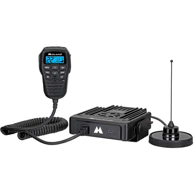 Midland MXT575 Radio GMRS 50W 15 Canales Micrófono Integrado