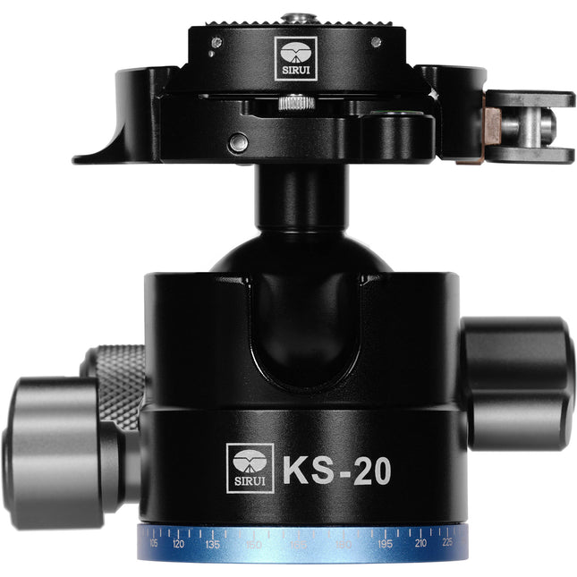 Sirui KS-20 Cabeza Bola Low Gravity Capacidad 18 kg Altura 7.6 cm