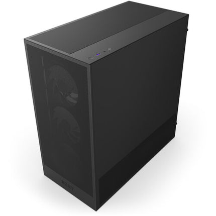 NZXT H5 Flow RGB Caja Mid-Tower Blanca Soporta ATX E-ATX 360mm Radiador