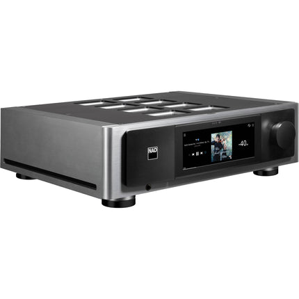 NAD Electronics Masters M66 Reproductor Streaming DAC y Preamplificador 24-Bit 192kHz con Pantalla táctil de 7"