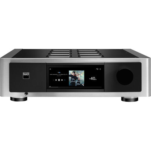 NAD Electronics Masters M66 Reproductor Streaming DAC y Preamplificador 24-Bit 192kHz con Pantalla táctil de 7"