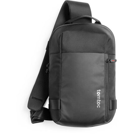 tomtoc Navigator-T24 Bolsa Sling Negra 5L para iPad Pro 11" con Cierres YKK y Resistente al Agua