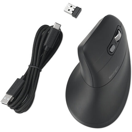 Kensington Pro Fit Ergo MY630 EQ Ratón Ergonómico Recargable 1000-2400 dpi Bluetooth