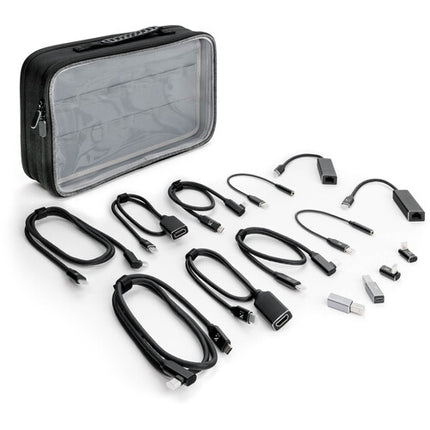 ZILR USB-C 3.2 Gen 2 Kit de cables con adaptadores y estuche de transporte