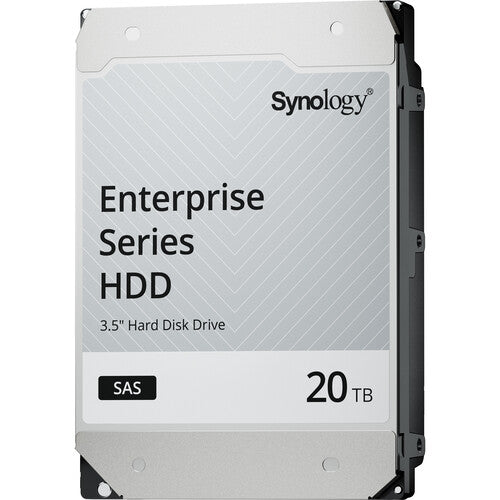 Synology 20TB HAS5300 SAS-3 3.5 Pulgadas Disco Duro Empresarial 7200 rpm 512MB Cache