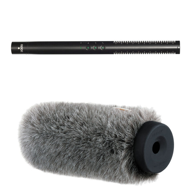 RODE NTG4+ Micrófono Shotgun con Auray Paraviento profesional 5.5"