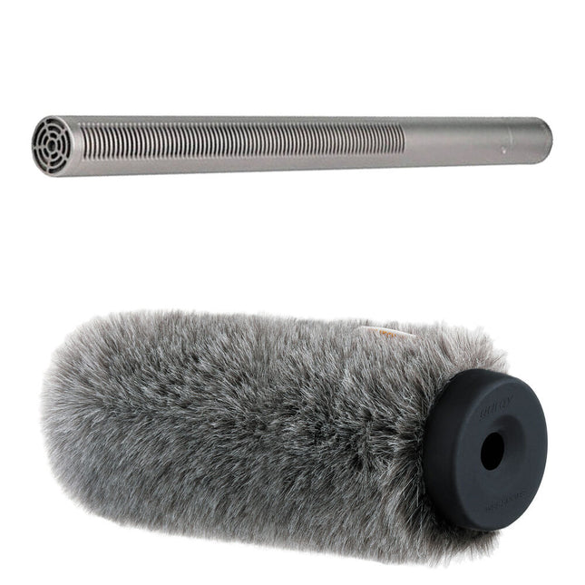 RODE NTG3 Micrófono Shotgun Resistente Humedad y Paravientos Auray 7"