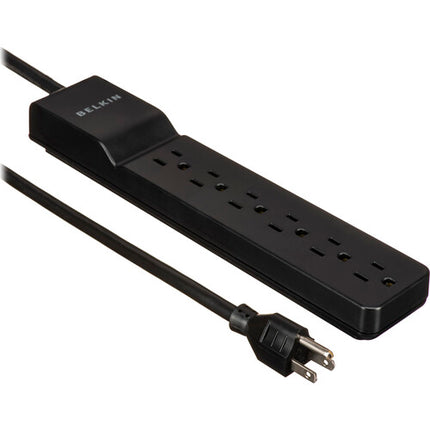 Belkin Protector de Sobretensión para Hogar y Oficina 6 Salidas 700 Julios 1.2 m Negro