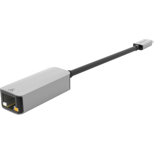 EZQuest Adaptador USB-C a Ethernet 2.5 Gigabit Metal LED Plug and Play