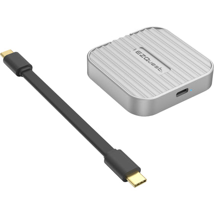 EZQuest Magnetic USB-C M.2 NVMe SSD 2230 PCIe 10 Gb/s con Cable USB-C