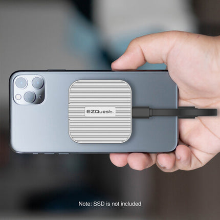 EZQuest Magnetic USB-C M.2 NVMe SSD 2230 PCIe 10 Gb/s con Cable USB-C