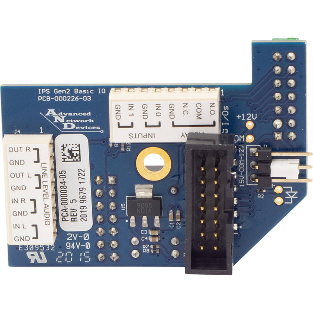 Adaptador de interfaz periférica para pantalla IP IPSIGNL-RWB con servidor web integrado