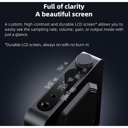 FiiO K11 R2R DAC y amplificador de auriculares sobremesa 384 kHz 1300mW balanceado plata