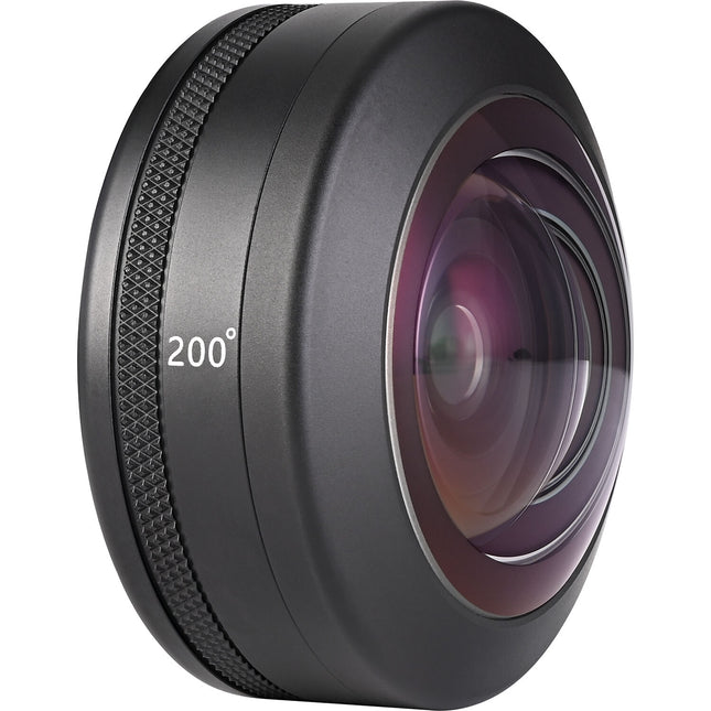 Kase 8mm Fisheye para iPhone con Montura M17 200° Multicapa y Clip