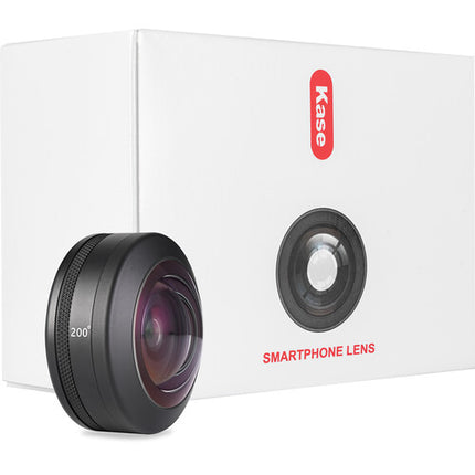 Kase 8mm Fisheye para iPhone con Montura M17 200° Multicapa y Clip