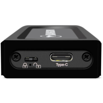 Kanguru 1TB UltraLock SSD externo NVMe USB-C 3.2 Gen 2 675MB/s con funda de goma y cables