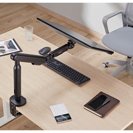 Gabor Levitouch Soporte de Monitor de Escritorio para Pantallas de 17 a 35" con Ajuste de Tensión y Gestión de Cables