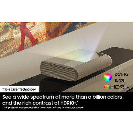Samsung The Premiere LPU9D Proyector Laser UHD 4K 2500 Lúmenes 0.189:1 Ultra Corta Distancia