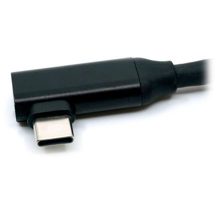 ZILR Cable USB-C a USB-C Ángulo Recto 1.6 pies Conectores Macho