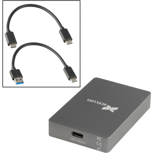 Xcellon CFexpress Type A Y Lector Tarjetas SD UHS-II USB 10 Gb/s