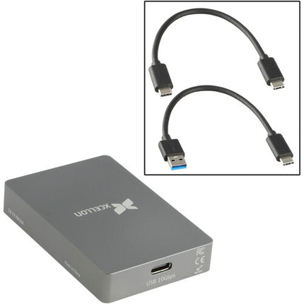 Xcellon Lector de Tarjetas CFexpress Tipo B y UHS-II SD USB-C 10 Gb/s