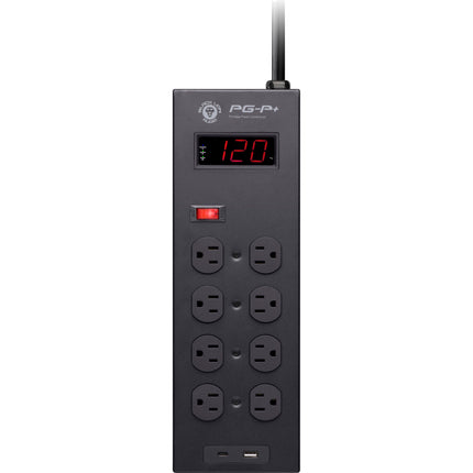 Black Lion Audio PG-P Plus Acondicionador de Energía Portátil 8 Salidas 540 Julios
