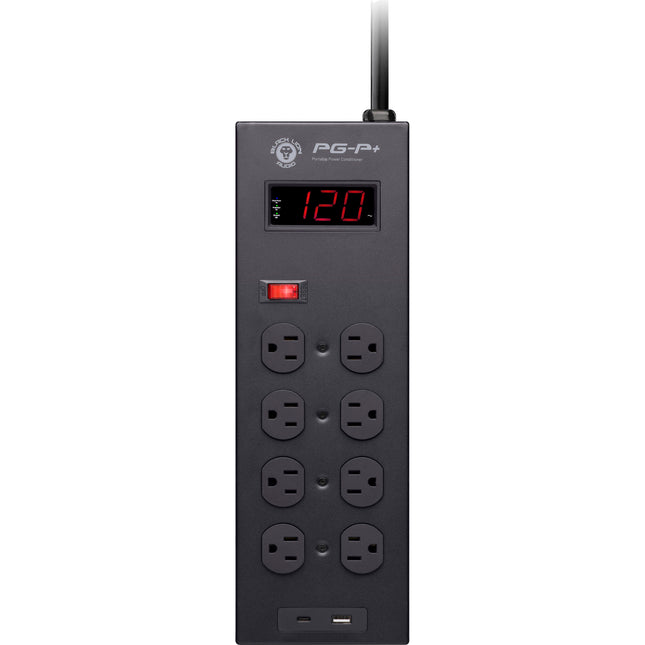 Black Lion Audio PG-P Plus Acondicionador de Energía Portátil 8 Salidas 540 Julios