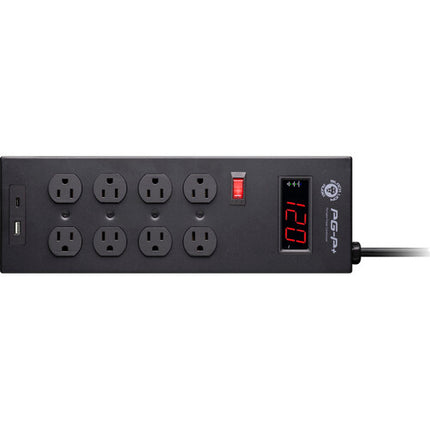 Black Lion Audio PG-P Plus Acondicionador de Energía Portátil 8 Salidas 540 Julios