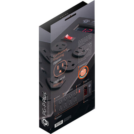 Black Lion Audio PG-P Plus Acondicionador de Energía Portátil 8 Salidas 540 Julios
