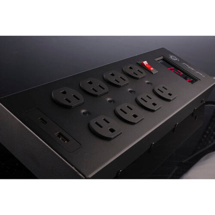 Black Lion Audio PG-P Plus Acondicionador de Energía Portátil 8 Salidas 540 Julios