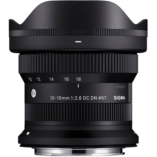 Sigma 10-18mm f2.8 DC DN Objetivo Gran Angular APS-C resistente al polvo